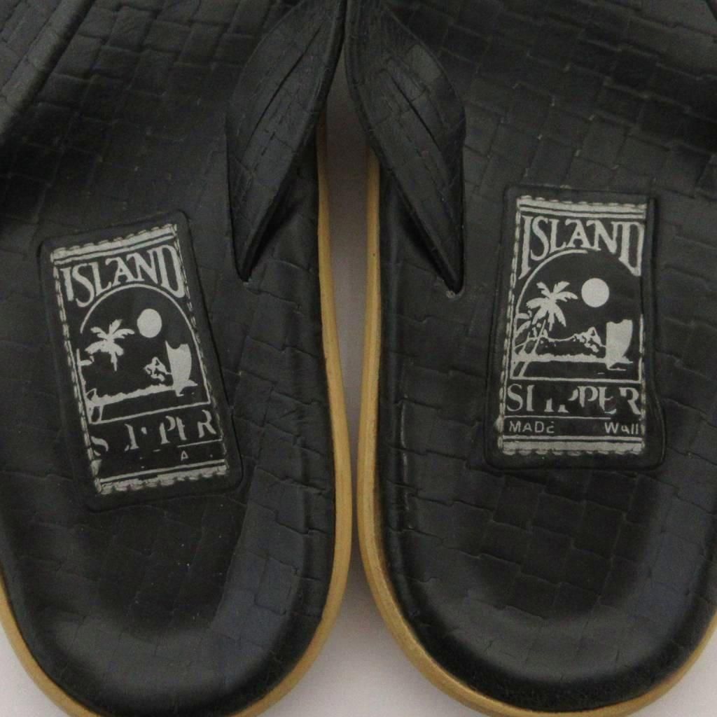 アイランドスリッパ ISLAND SLIPPER トングサンダル フラット 型押し