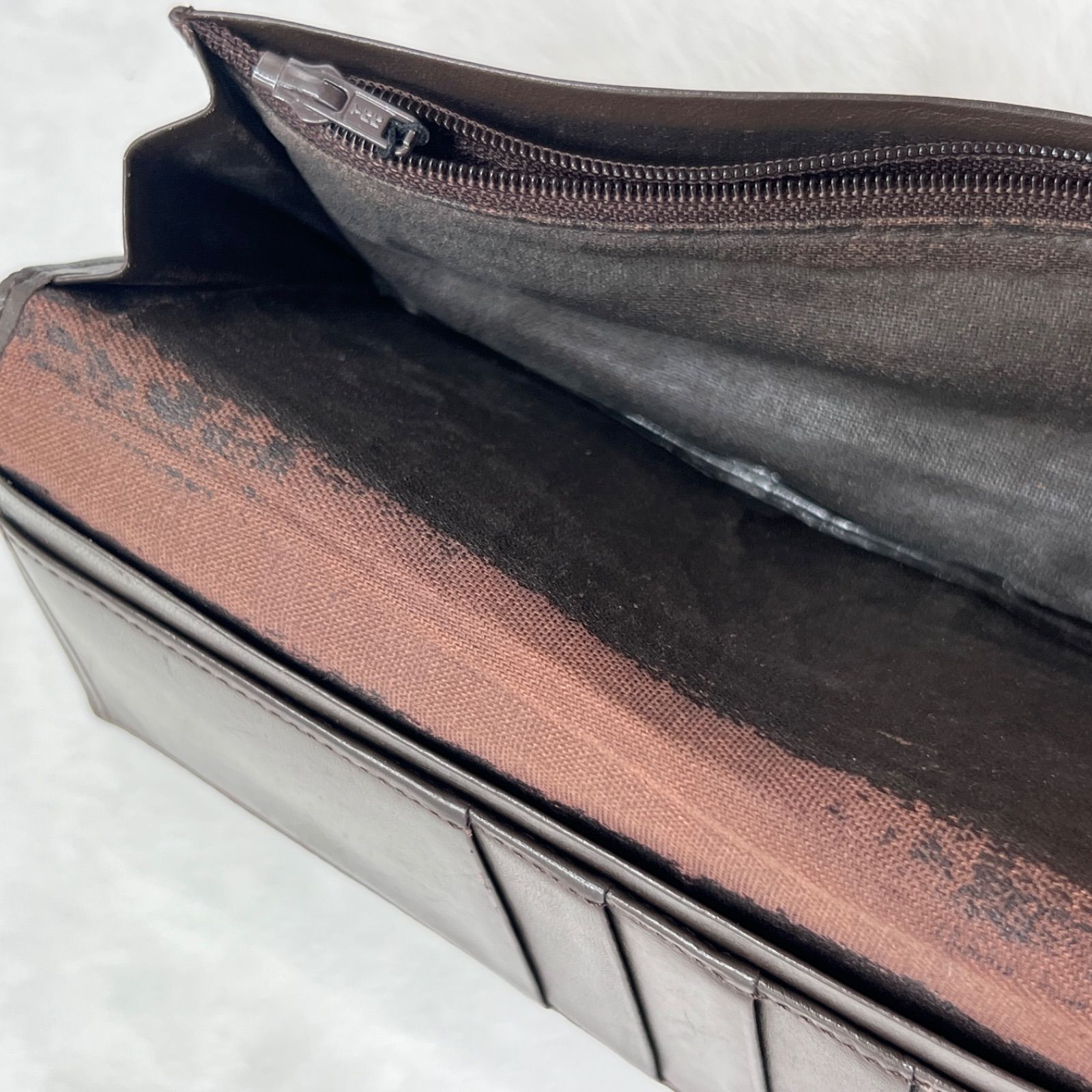 Burberrys バーバリーズ 長財布 ノバチェック シャドーホース ブラウン