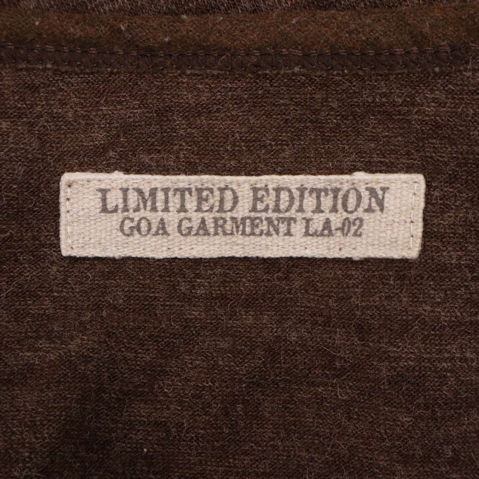 GOA LIMITED EDITION ゴア 長袖 メランジ☆ カットソー ロンTシャツ Sz