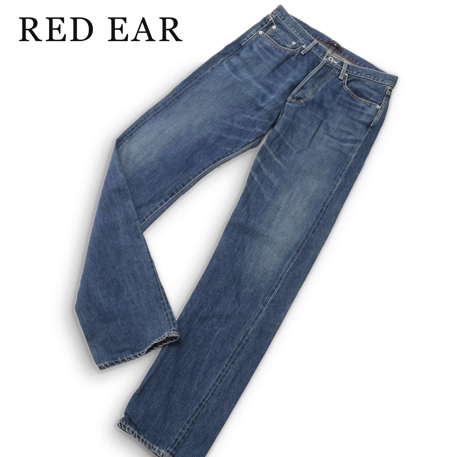 RED EAR レッドイヤー ポールスミス 通年☆ USED加工 ロゴプリント 