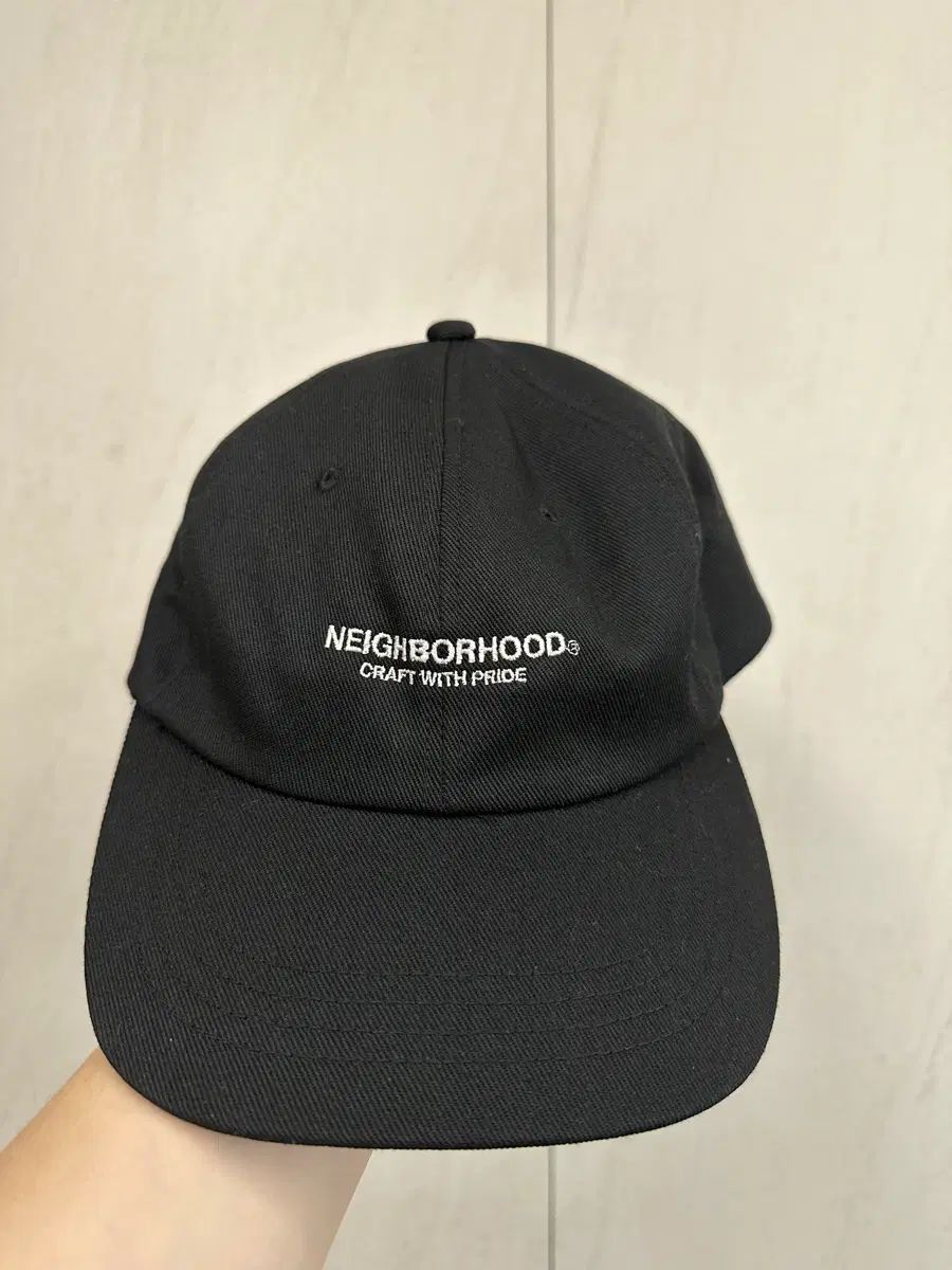 21 NEIGHBORHOOD(ネイバーフッド) DAD キャップ ブラック - メルカリ