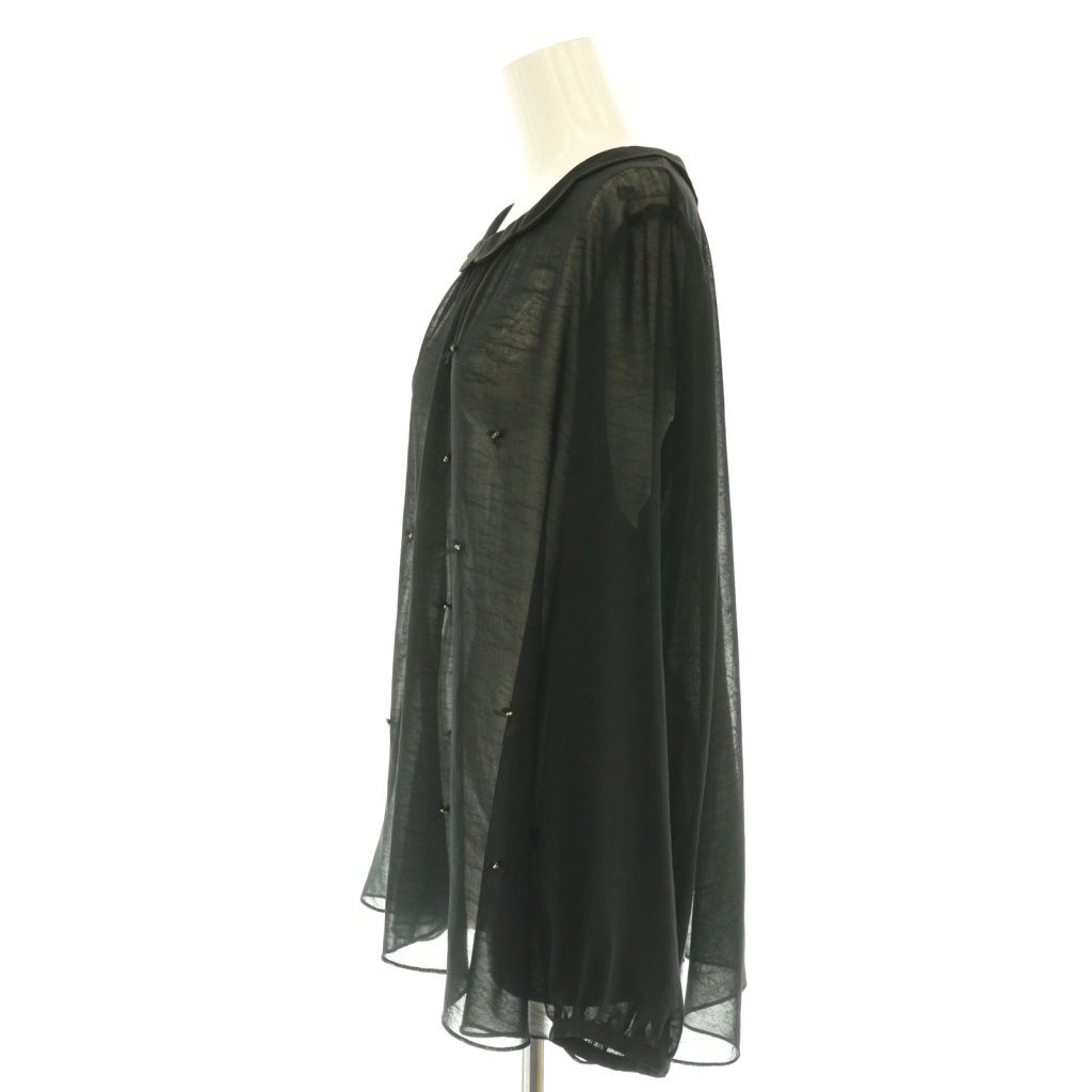 フランシュリッペ fl5 ブラウス フランシュリッペ franche lippee ブラック BLACK リボン シアー