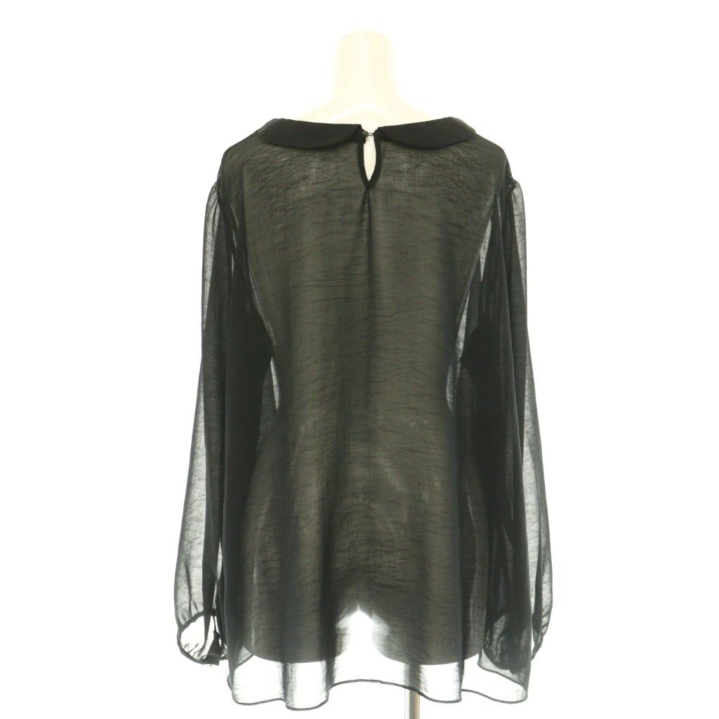 フランシュリッペ franche lippee ブラック BLACK リボン シアー