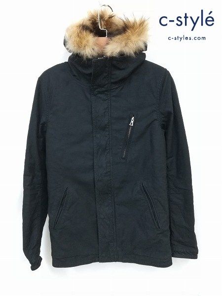 人気] ripvanwinkle リップヴァンウィンクル モッズコート 5 ブラック