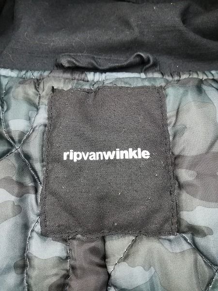 人気] ripvanwinkle リップヴァンウィンクル モッズコート 5 ブラック