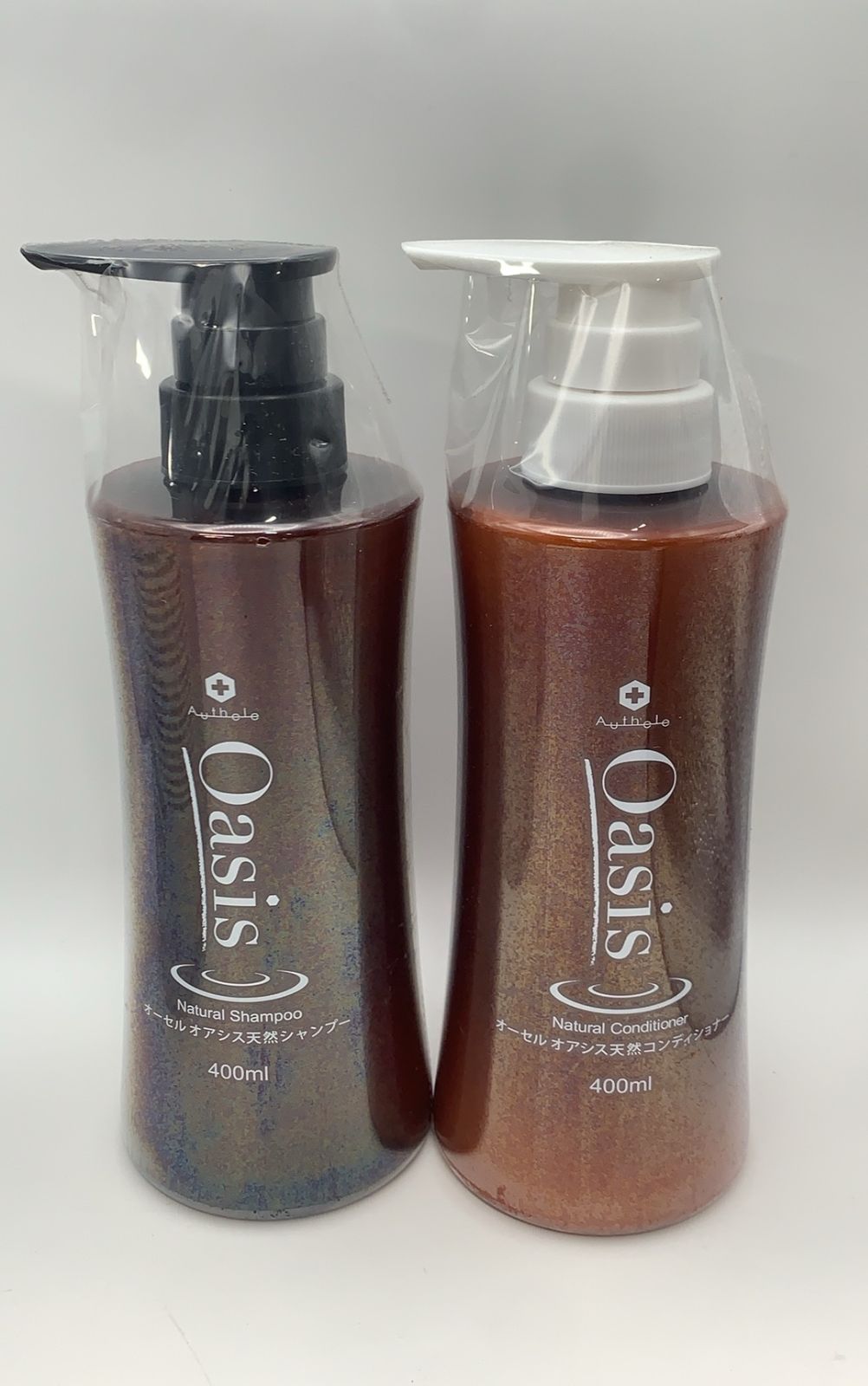 オーセル オアシス 天然シャンプー 400ml＆天然トリートメント 400ml