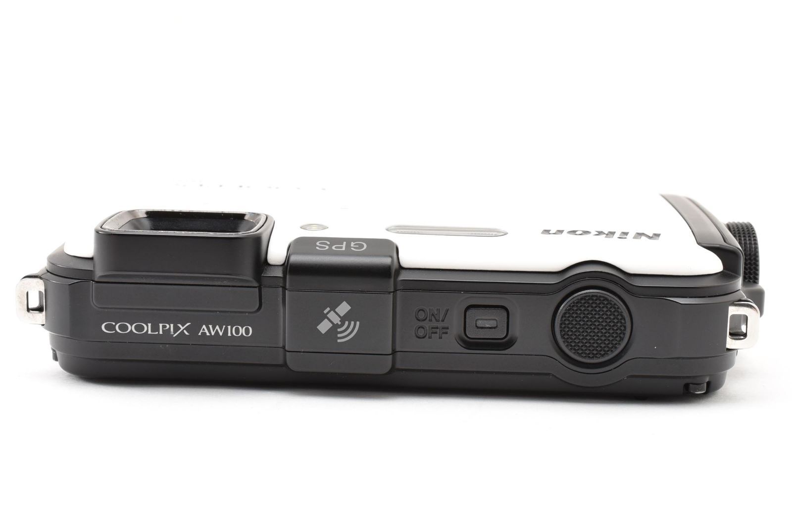 返品保証】良品｜Nikon ニコン COOLPIX AW100 ホワイト コンパクト