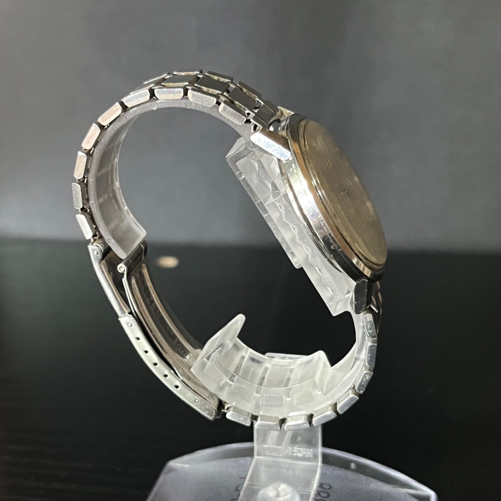 稼働品】 CITIZEN シチズン CUTLASS カトラス 手巻き 腕時計 シルバー