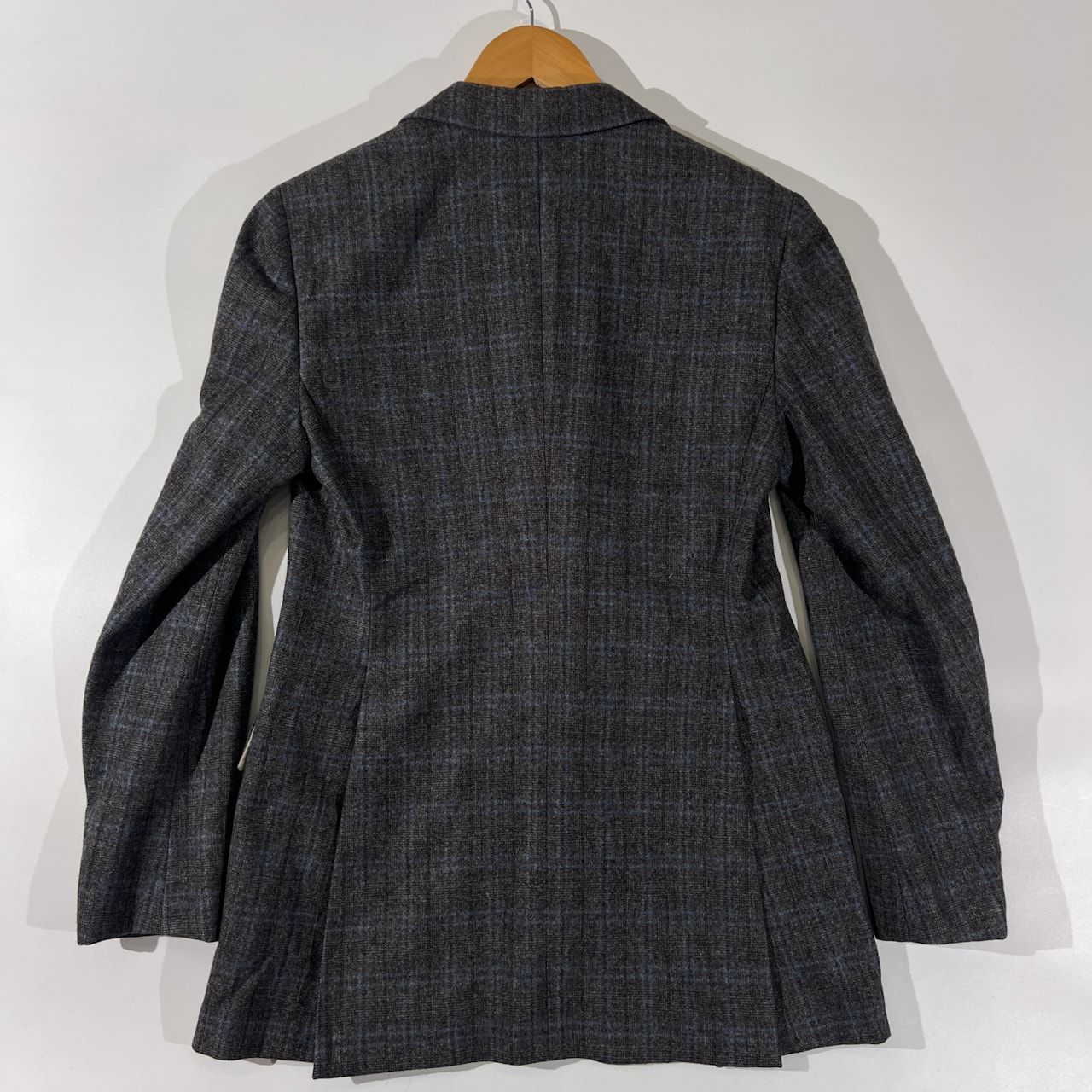 Belvest ベルベスト ウール カシミヤ混 チェック 3B テーラード