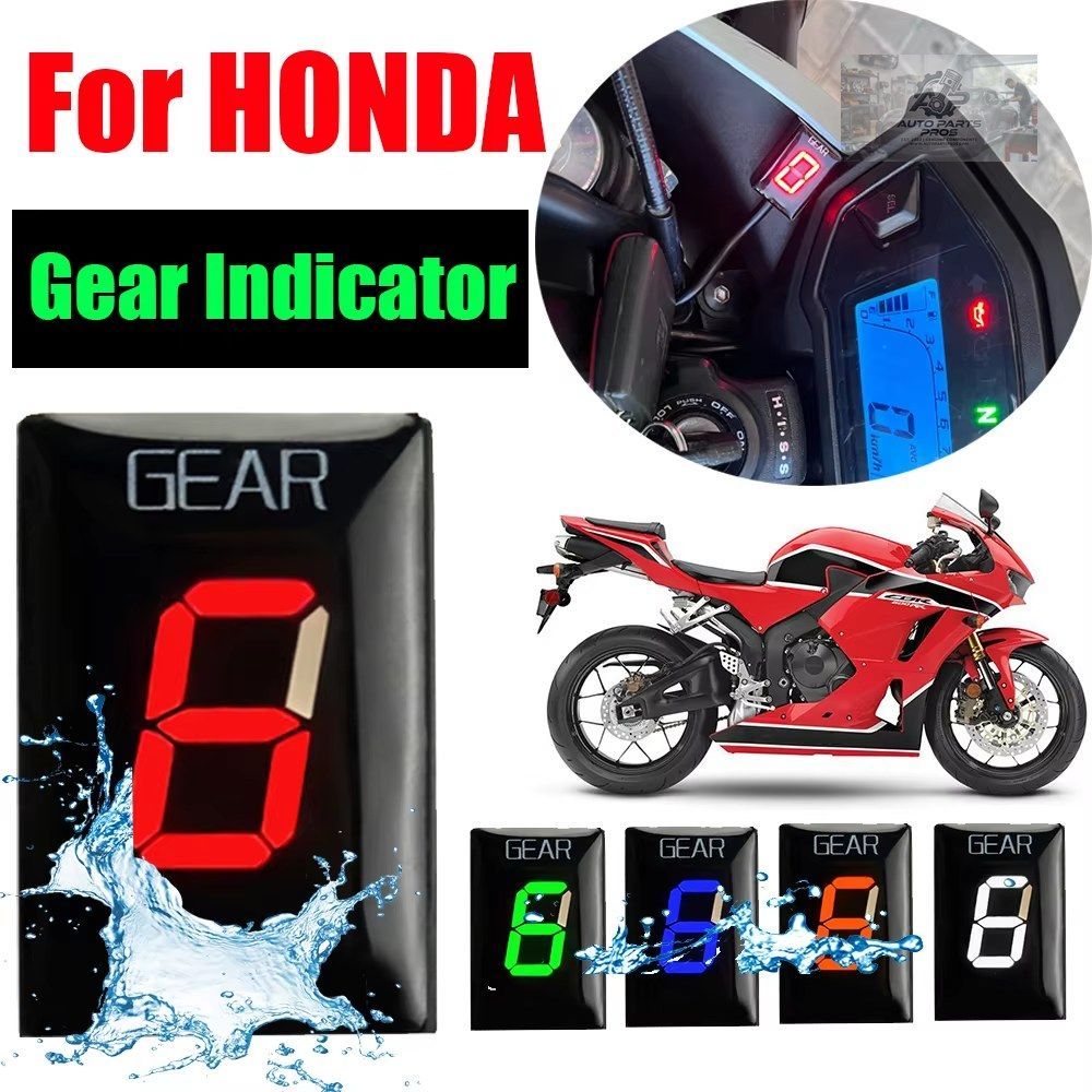 ホンダ 600RR CB CB600 CBR600RR CBR1000RR Hornet CB650F オートバイギアインジケーター表示メーター