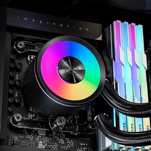 DACOOL FX360 水冷クーラー 360mm cps PCCOOLER CPS DA360 PRO ARGB 360mm水冷CPUクーラー｜デュアルARGB