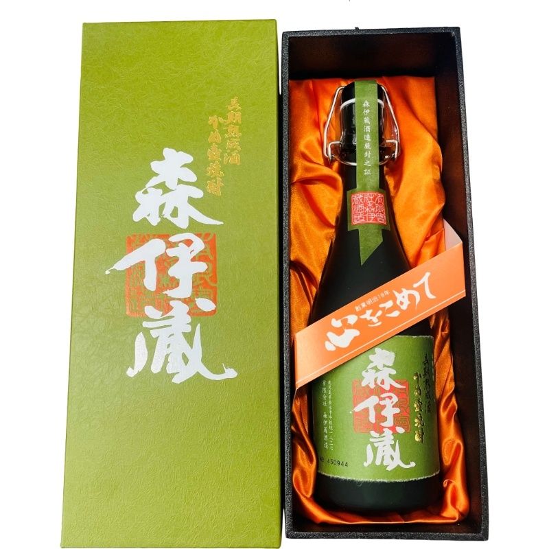 森伊蔵　写真の通りになります。 新品未使用未開封本格しょうちゅいた 森伊蔵 極上の一滴 720ml 25度 新品 - メルカリ