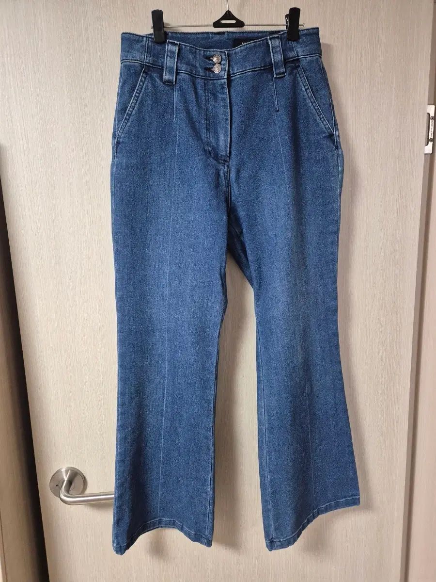 (22年) ハン 섬 MINE マイン ダブルボタン ブーツカット デニム パンツ 67