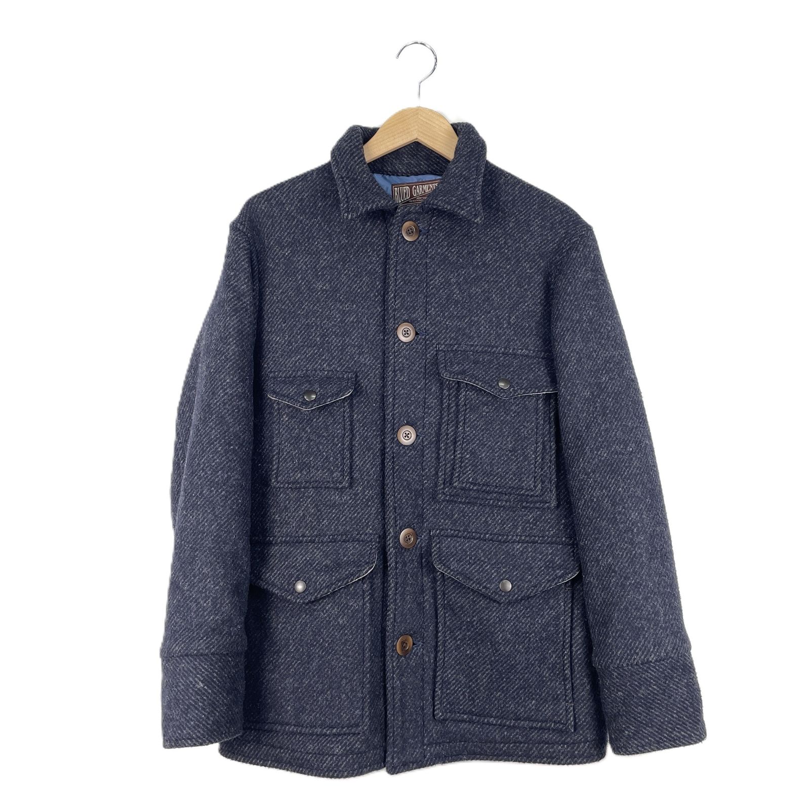 桃太郎ジーンズ　マウンテンパーカー BLUED GARMENTS 40ネイビー BLUED GARMENTS MOMOTARO JEANS ブルードガーメンツ 桃太郎ジーンズ