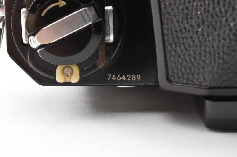 【OH済×コレクターズ未使用品】ニコンFアイレベル　　希少ブラックボディ 実用品 Nikon ニコン F アイレベル ボディ 黒 ブラック ボディ