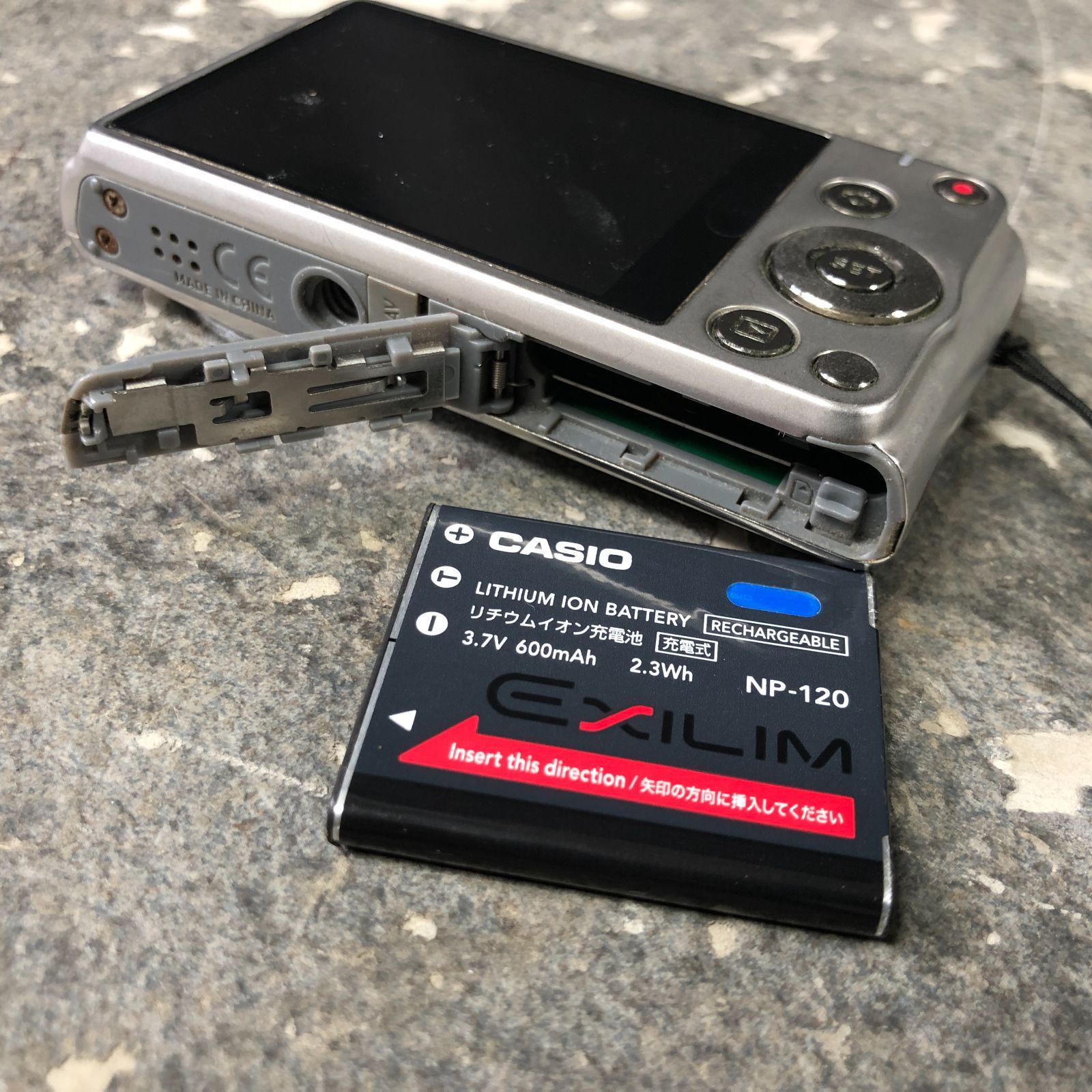 現状品 CASIO カシオ EXLIME コンパクトデジタルカメラ シルバー EX