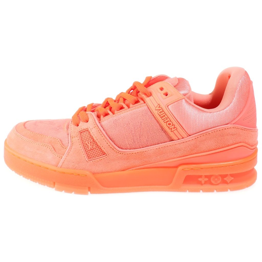 LOUIS VUITTON (ルイヴィトン) ×Virgil Abloh LV Trainer Monogram Sneaker モノグラム ローカットスニーカー シューズ ヴァージルアブロー オレンジ 1A8KCS 55,440円