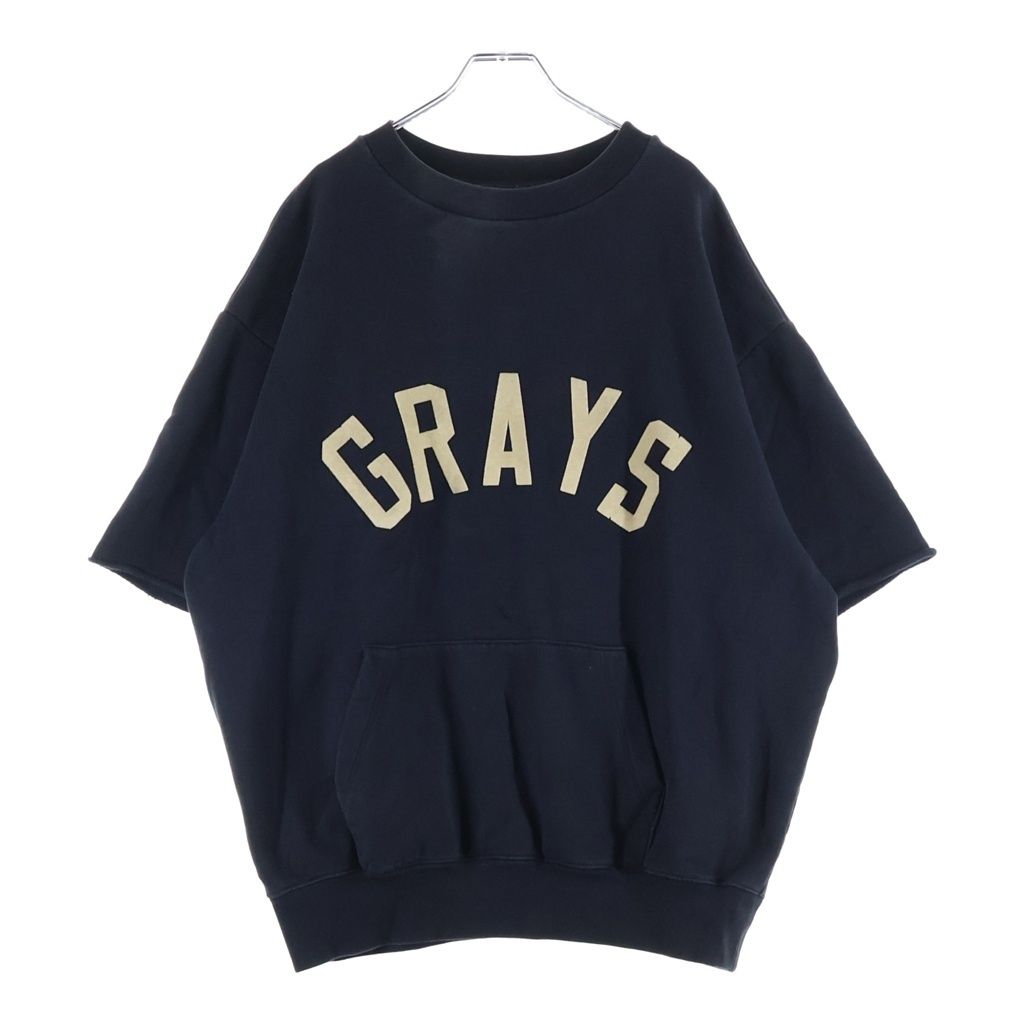 fear of god 7th GRAYS 半袖スウェット トレーナー FEAR OF GOD (フィアオブゴッド) 21SS 7TH COLLECTION GRAYS 3/4