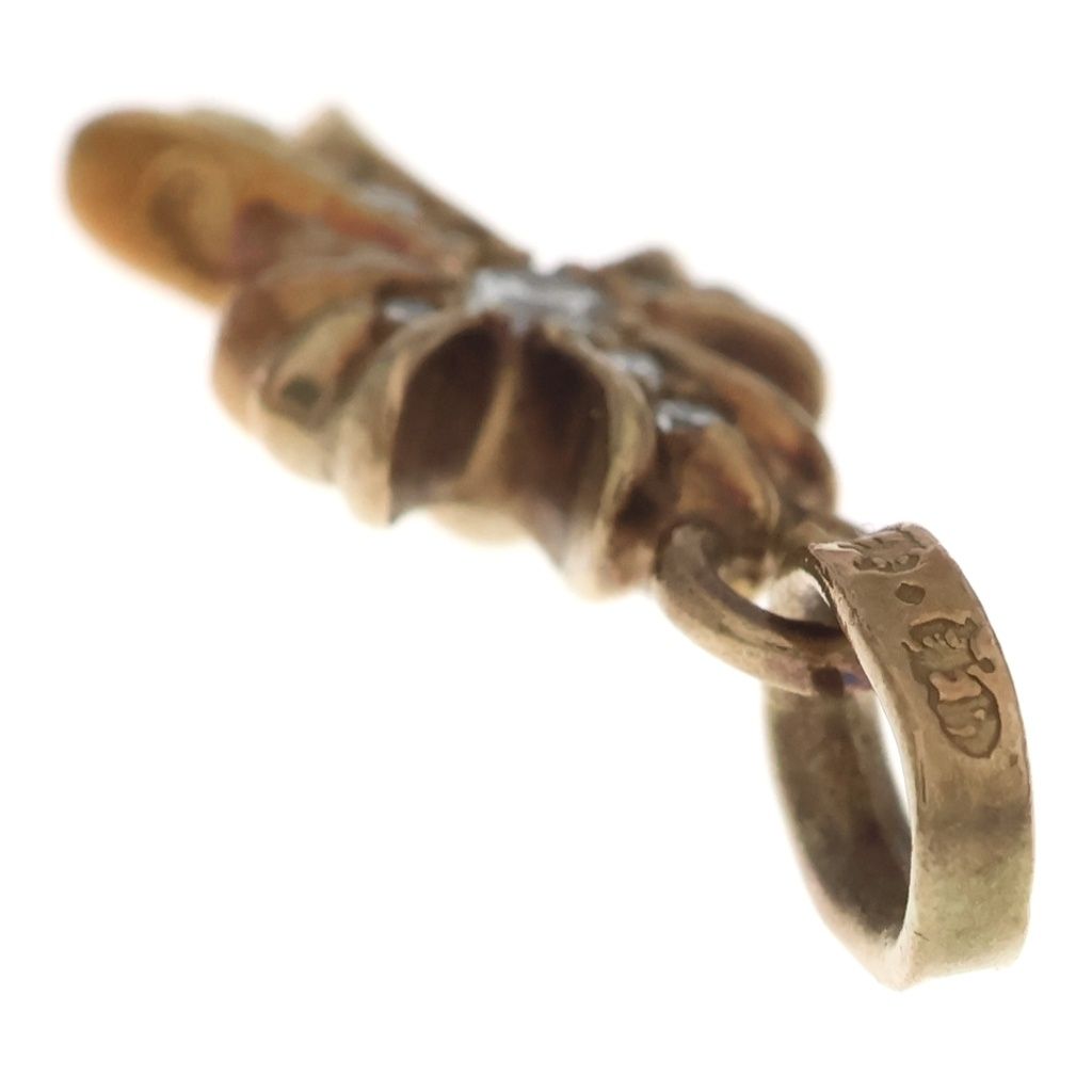 CHROME HEARTS (クロムハーツ) 22K CRS BBYFAT P/DIA ベイビーファット