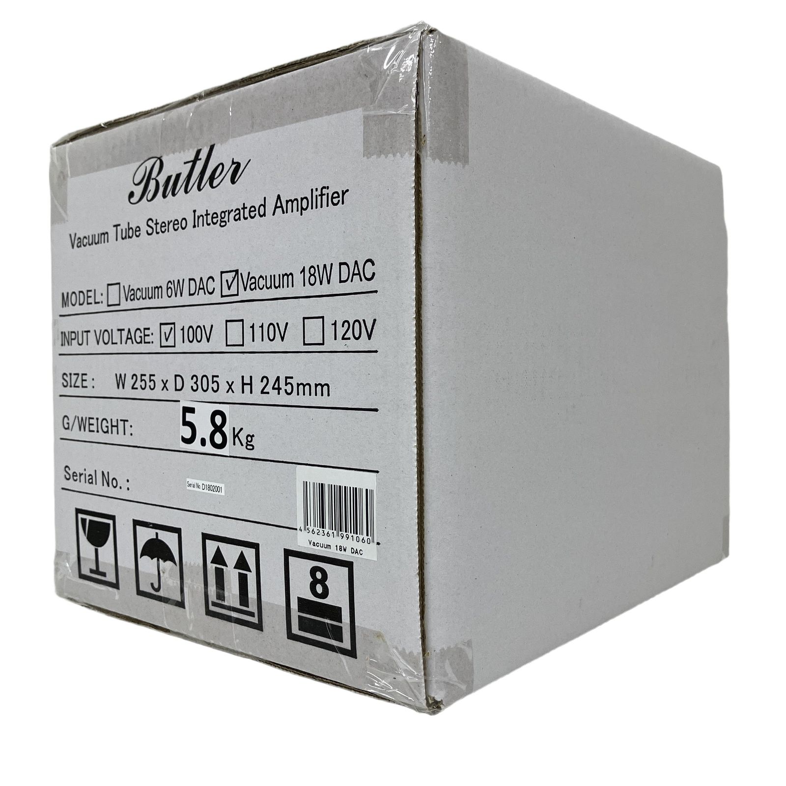 Butler バトラー VACUUM18 W DAC プリメインアンプ USB DAC搭載 音響