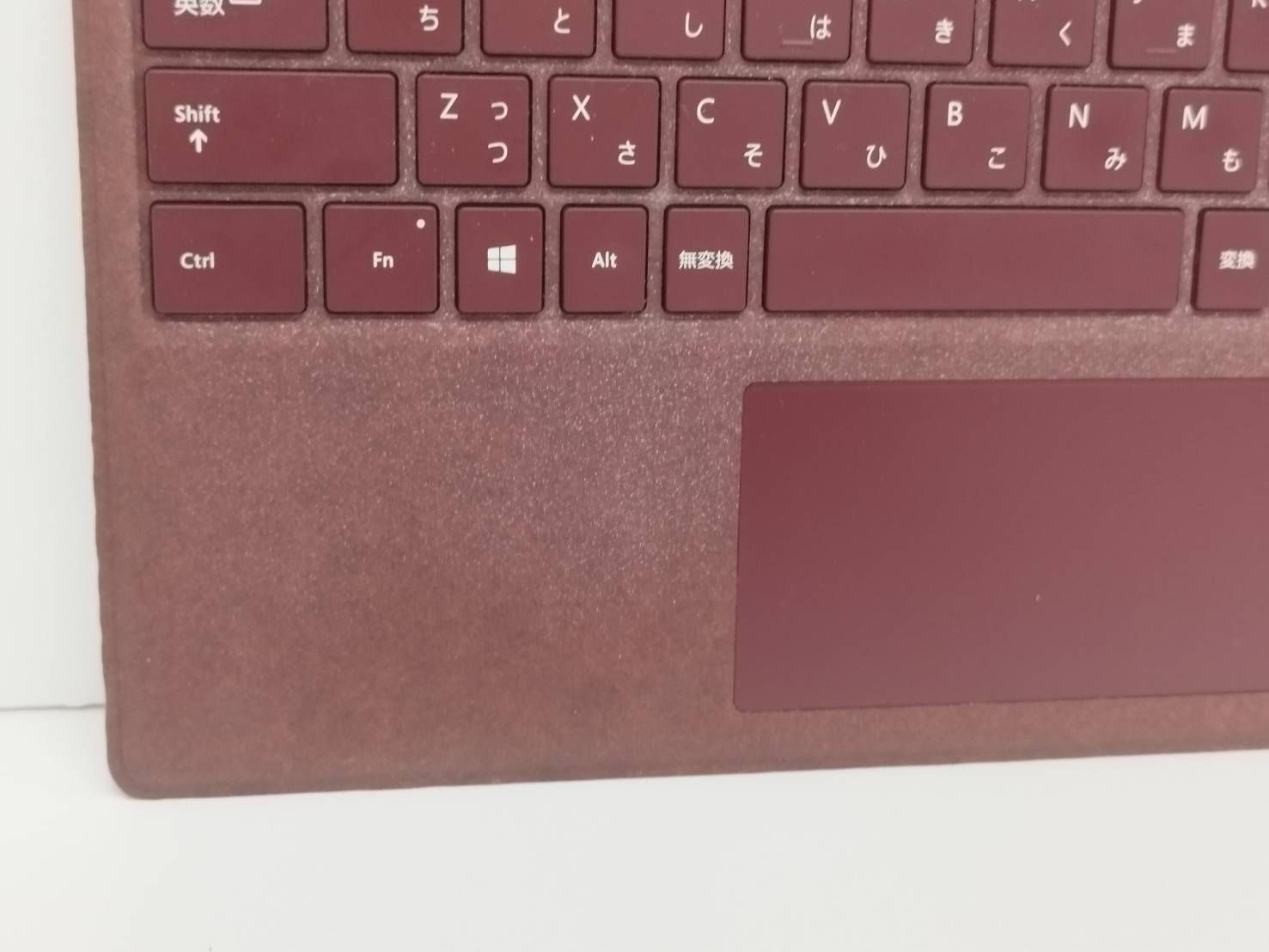 良品】Microsoft Surface Pro Signature タイプカバー/バーガンディ