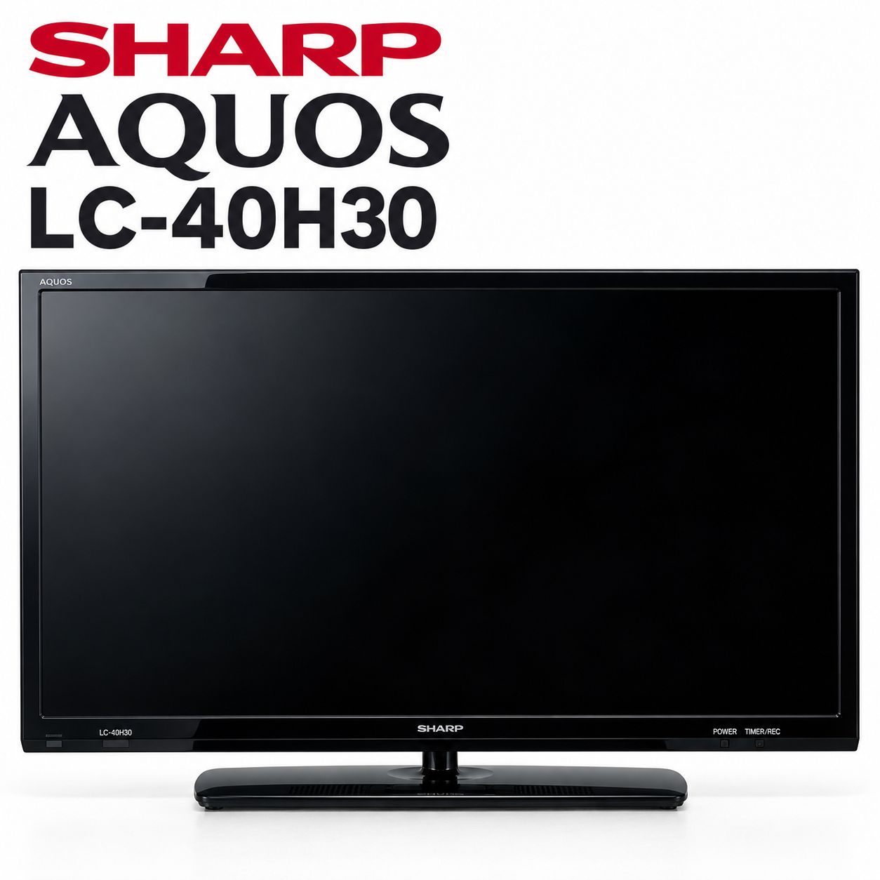 SHARP AQUOS LC-40H30 40V型 液晶テレビ 2016年製 リモコン付 動作確認
