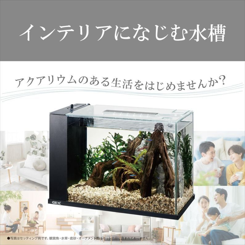 F2567◇未使用 ジェックス GEX アワーズブラック アクアリウム用