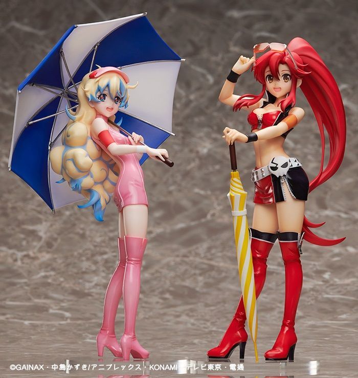 天元突破グレンラガン ヨーコ&ニア レースクイーンver. 1/7 完成品