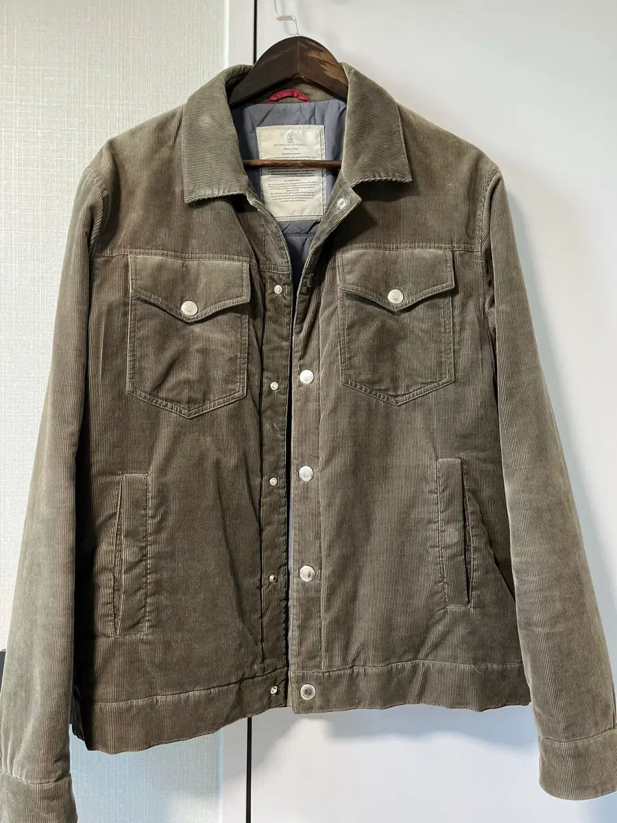 BRUNELLO CUCINELLI(ブルネロクチネリ) コーデュロイ トラッカー ジャケット