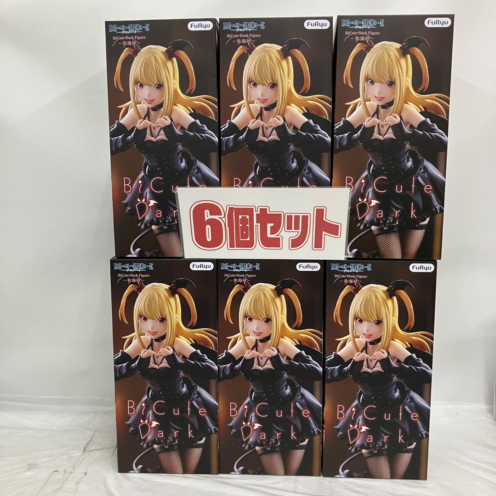 【6個セット】美少女 フィギュア 未開封 まとめ売り 海夢 弥海砂 他 未開封 デスノート BiCute Dark 弥海砂 フィギュア 6個セット LFK264