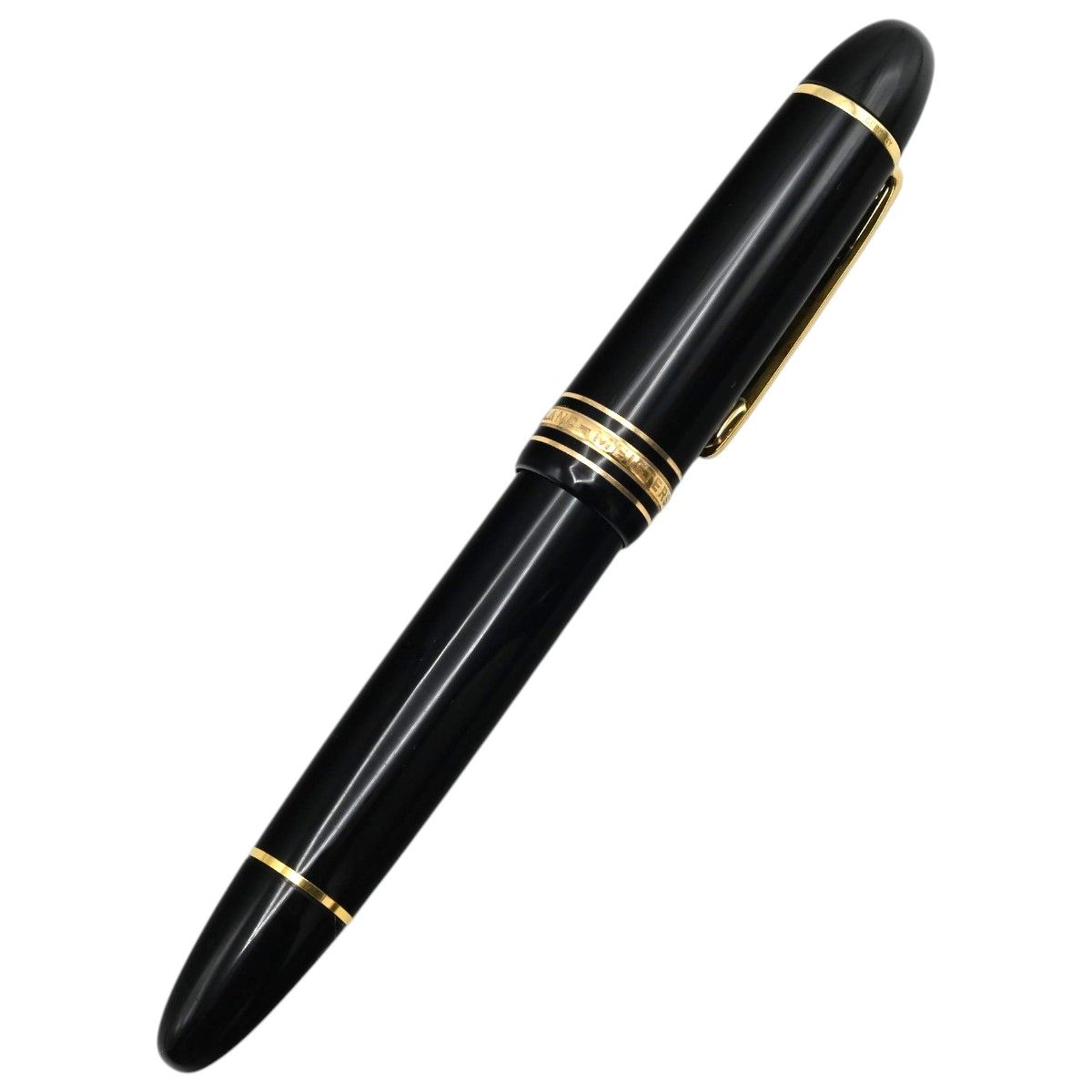 MONTBLANC モンブラン マイスターシュテュック ワイドボディ 149 4810 ペン先18K 万年筆 ブラック/ゴールド 筆記確認済み K2610-k016