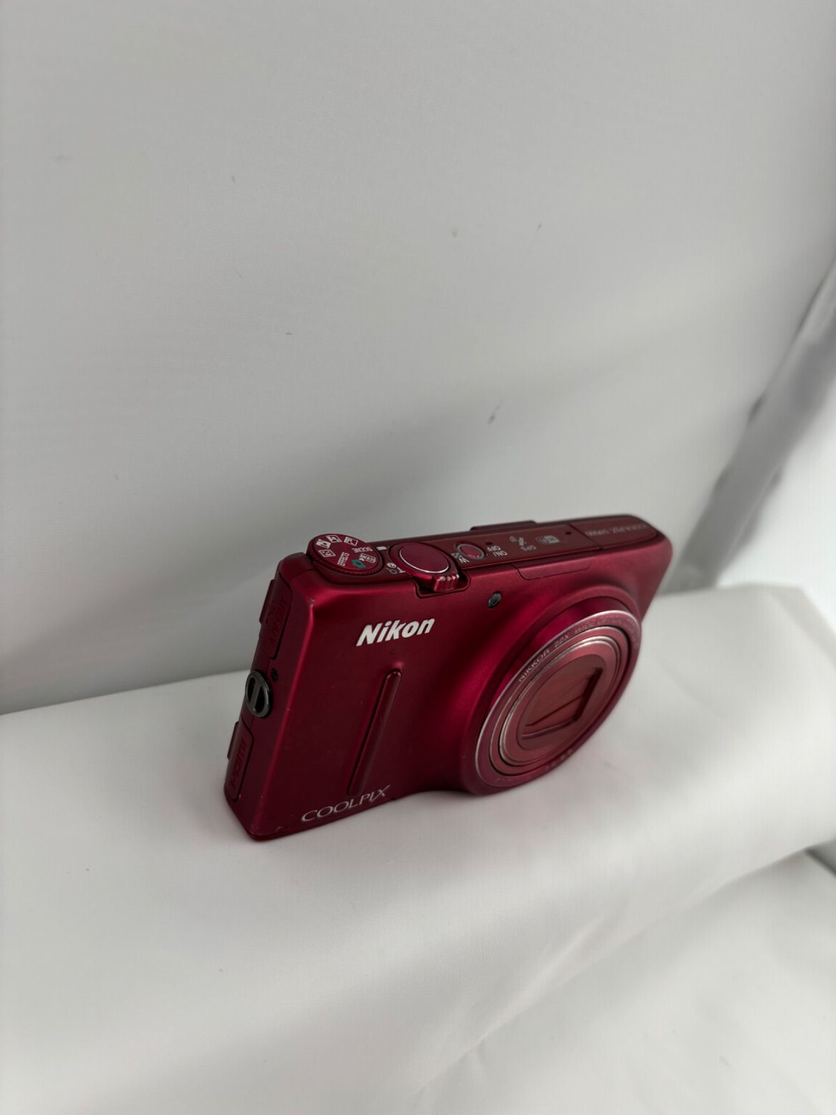 2634【ジャンク】 Nikon COOLPIX S9500 レッド ニコン クールピクス