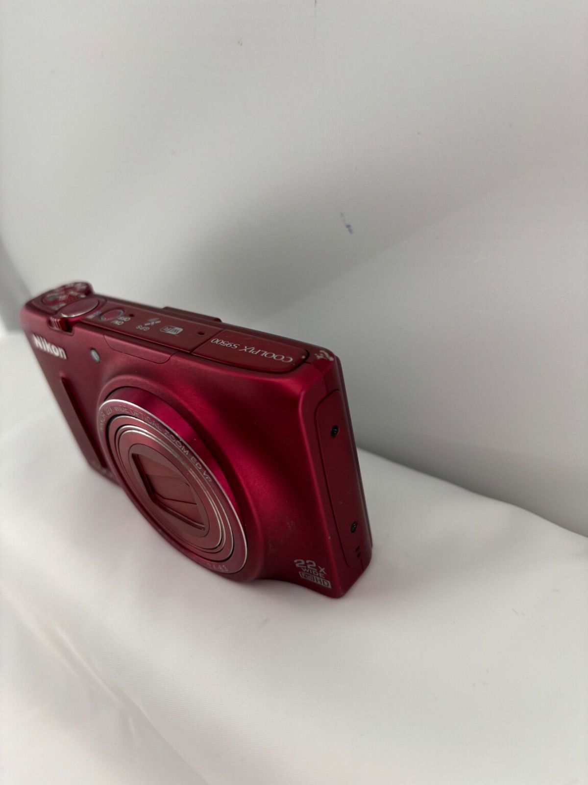 2634【ジャンク】 Nikon COOLPIX S9500 レッド ニコン クールピクス