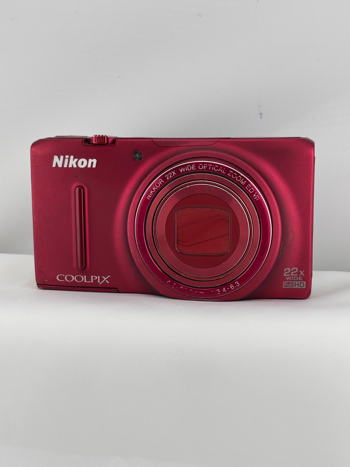 2634【ジャンク】 Nikon COOLPIX S9500 レッド ニコン クールピクス