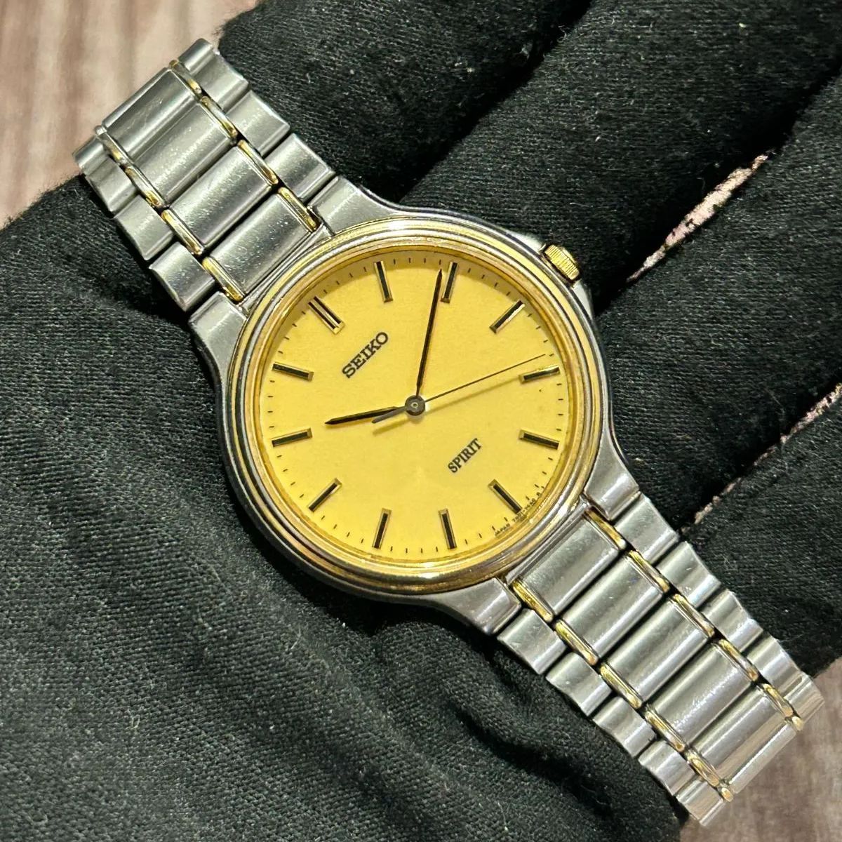 SEIKO 7N01-7070 spirit SEIKO スピリット ヴィンテージ シルバー 
