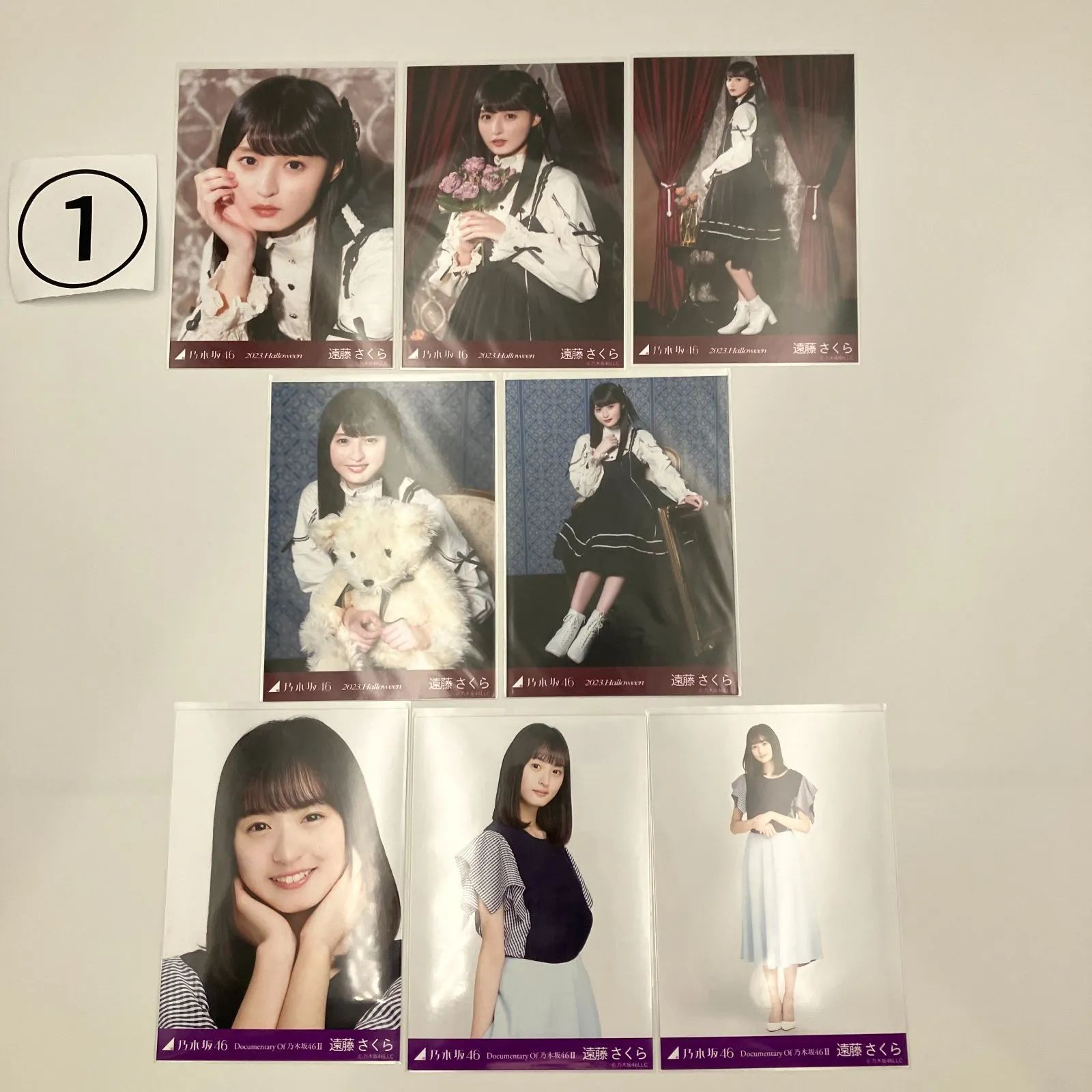 乃木坂46 遠藤さくら 生写真 コンプ 5セット NLK023P f115 - メルカリ