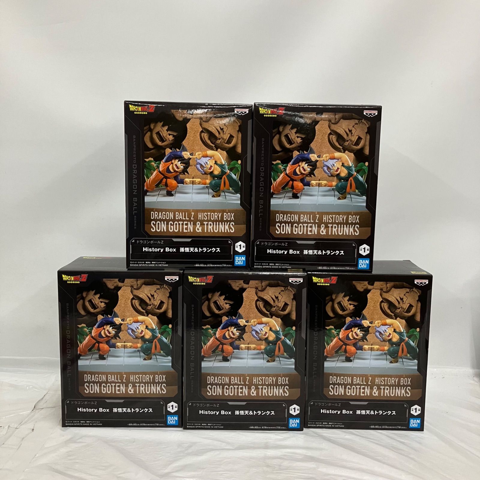未開封 ドラゴンボールZ History Box 孫悟天 トランクス フィギュア 5