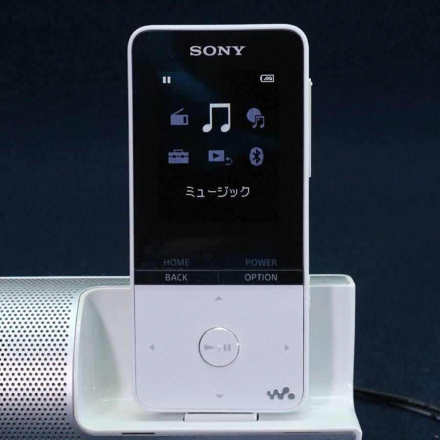 SONY WALKMAN NW-S315 スピーカー付 動作品 動作品】 SONY ソニー WALKMAN ウォークマン NW-S315 16GB ホワイト