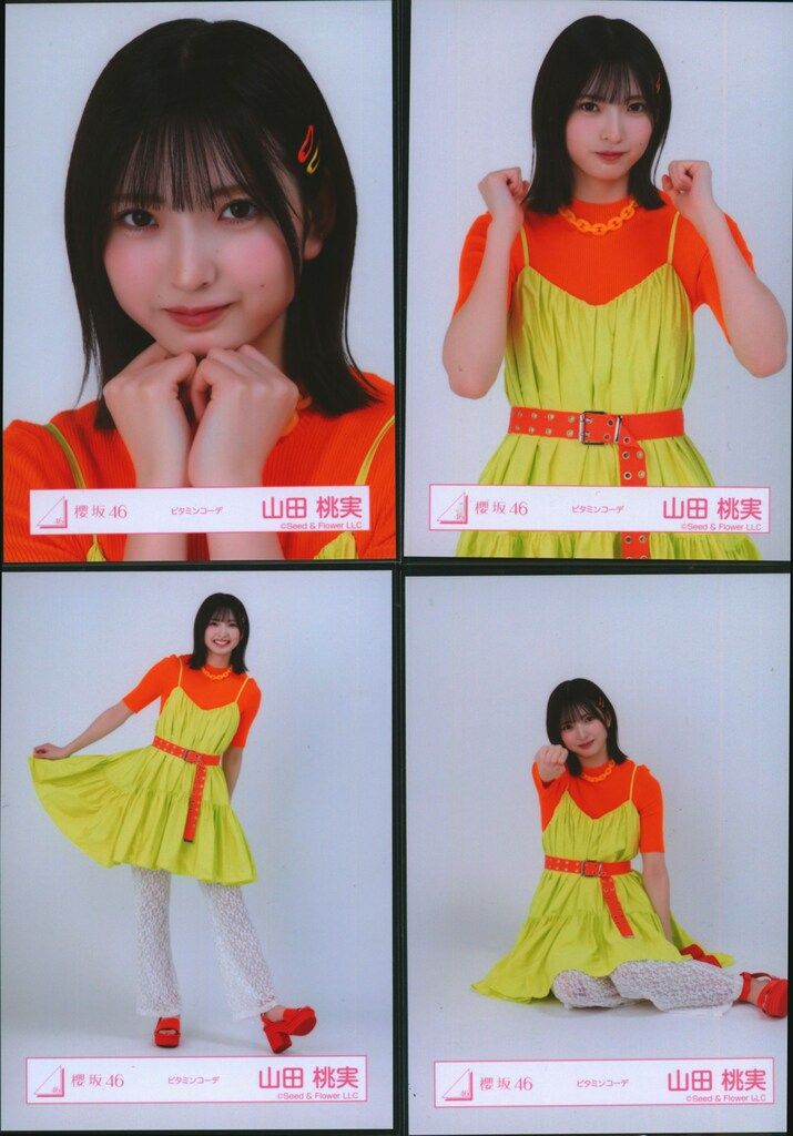 櫻坂46 15th Single BACKS LIVE!! 山田桃実 ビタミンコーデ コンプ