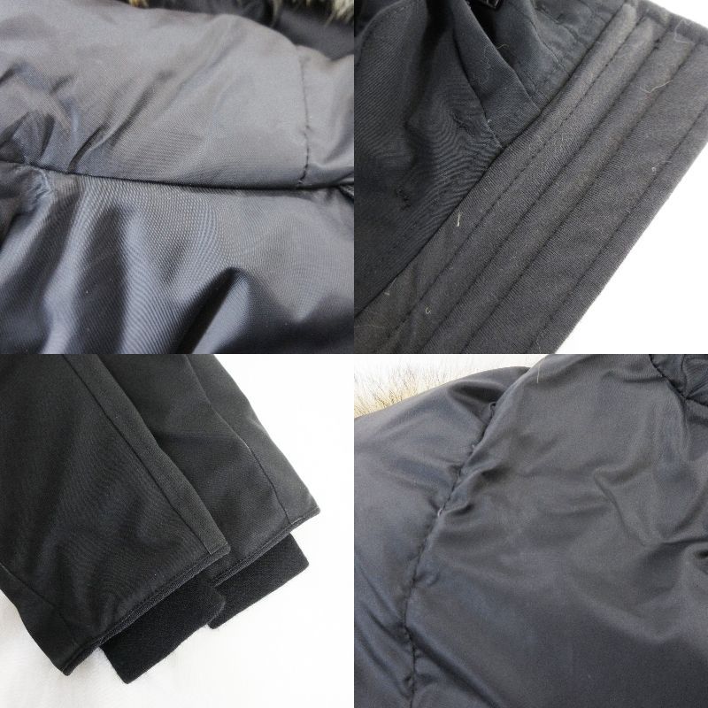 CANADA GOOSE カナダグース ロスクレア パーカ ブラックレーベル