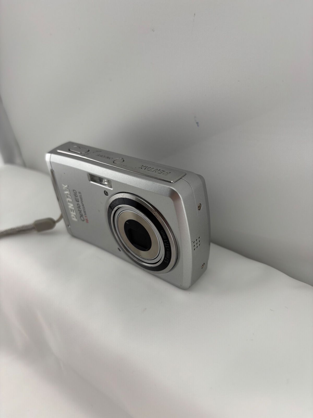 2639【動作確認済み】 PENTAX Optio E60 シルバー ペンタックス