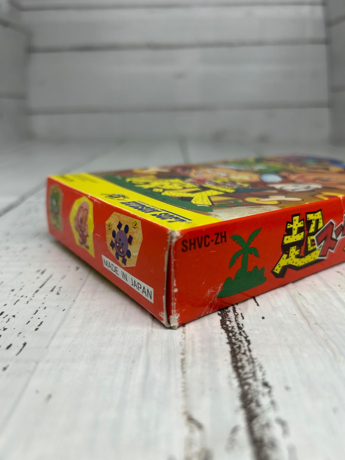 超原人 スーパー原人 スーパーファミコン 箱・説明書付き 動作確認済み