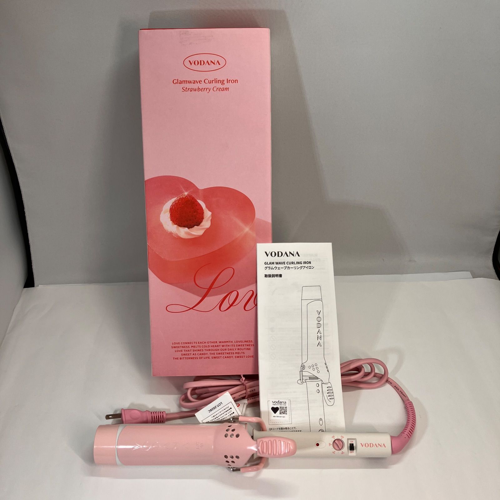 美品 VODANA ボダナ グラムウェーブカーリングアイロン Bong FD40