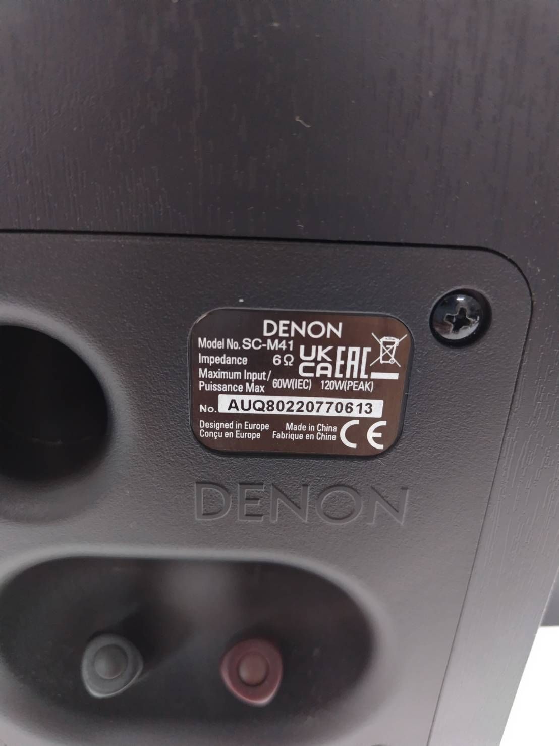 DENON SC-M41 スピーカー - メルカリ