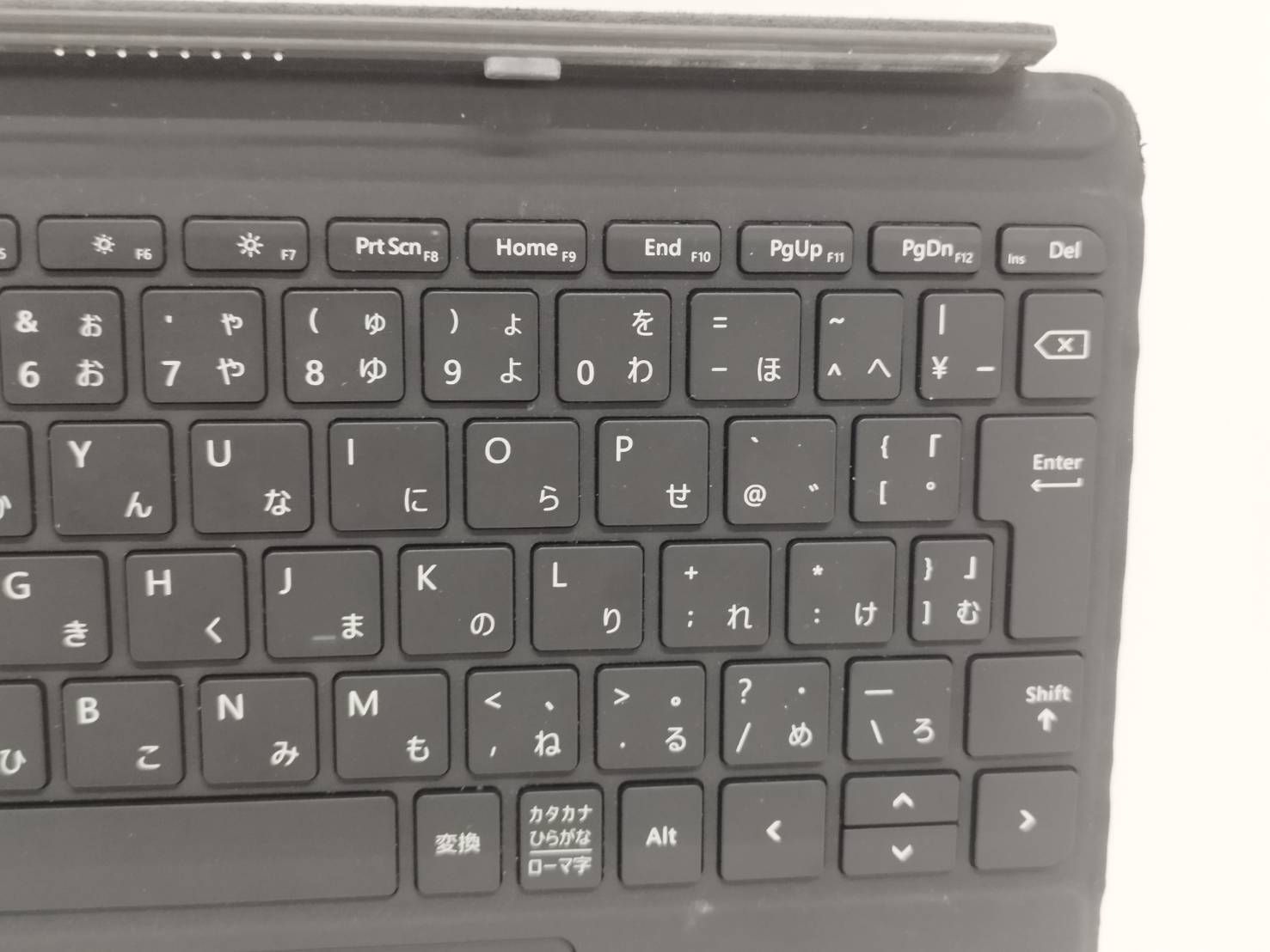 良品】Microsoft Surface Go タイプカバー/ブラック/マイクロソフト