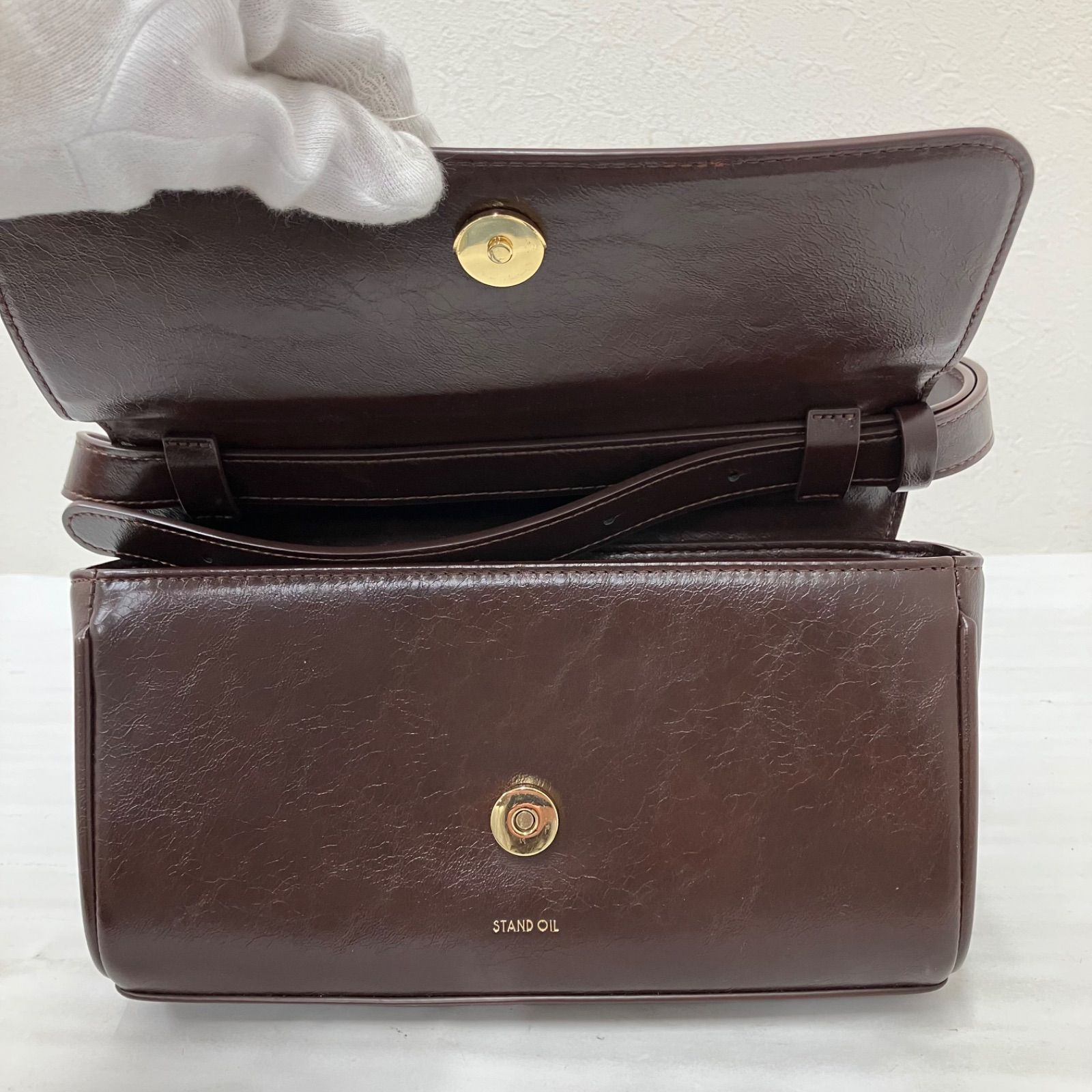 9377 【良品】 STAND OIL スタンドオイル Butter Bag Classic バター 