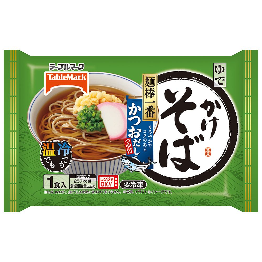 テーブルマーク 麺棒一番 かけそば 195g×5袋 新品 - メルカリ