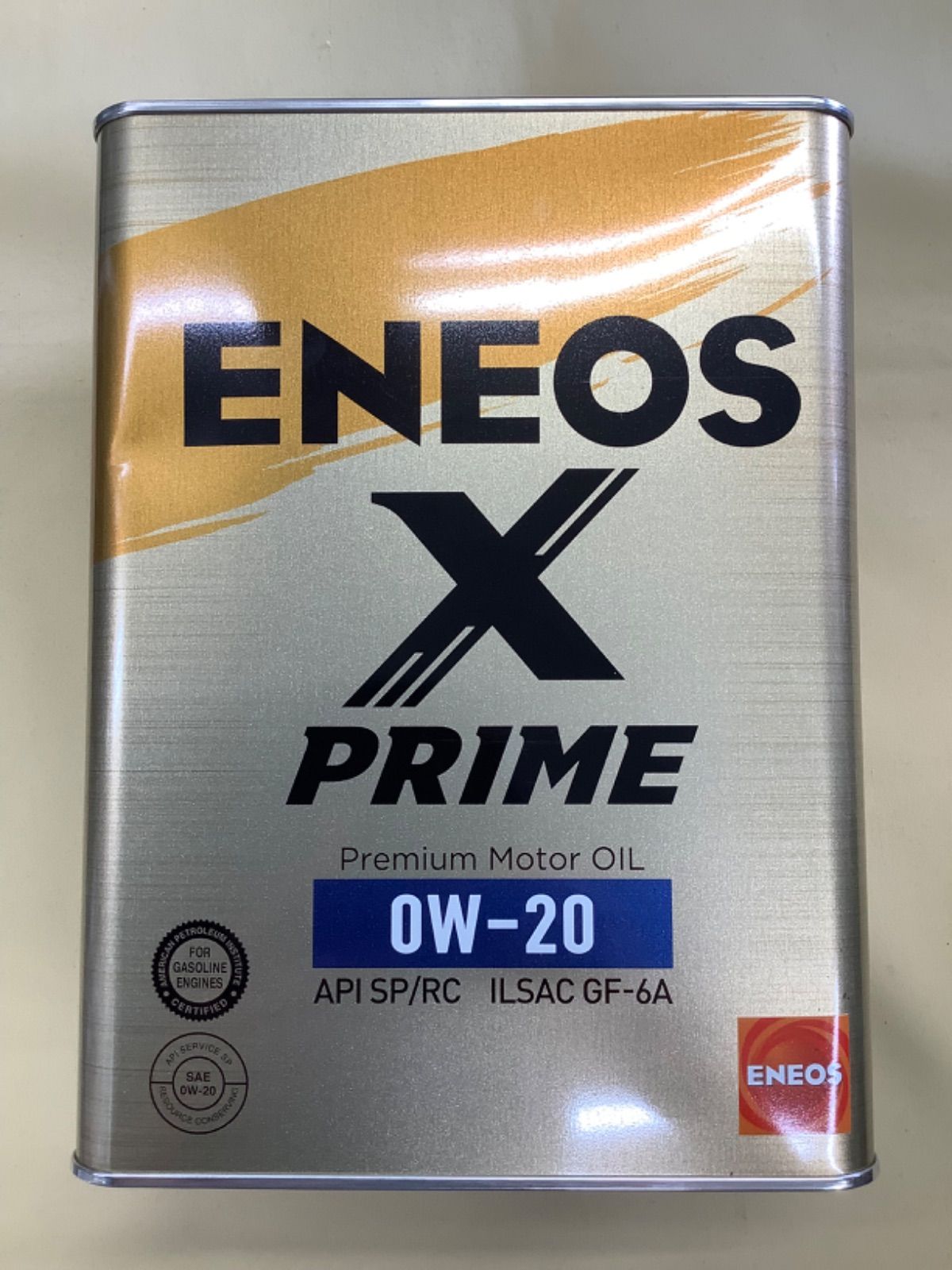 ENEOS X PRIME エンジンオイル 0W-20 4L - メルカリ