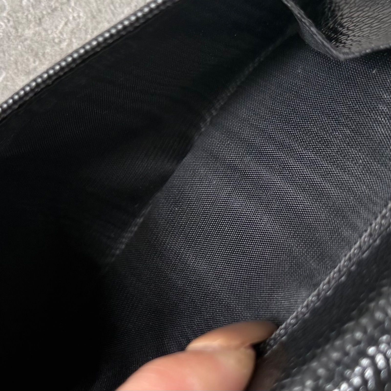 CHANEL シャネル タイムレスCC 三つ折り財布 キャビアスキン レザー