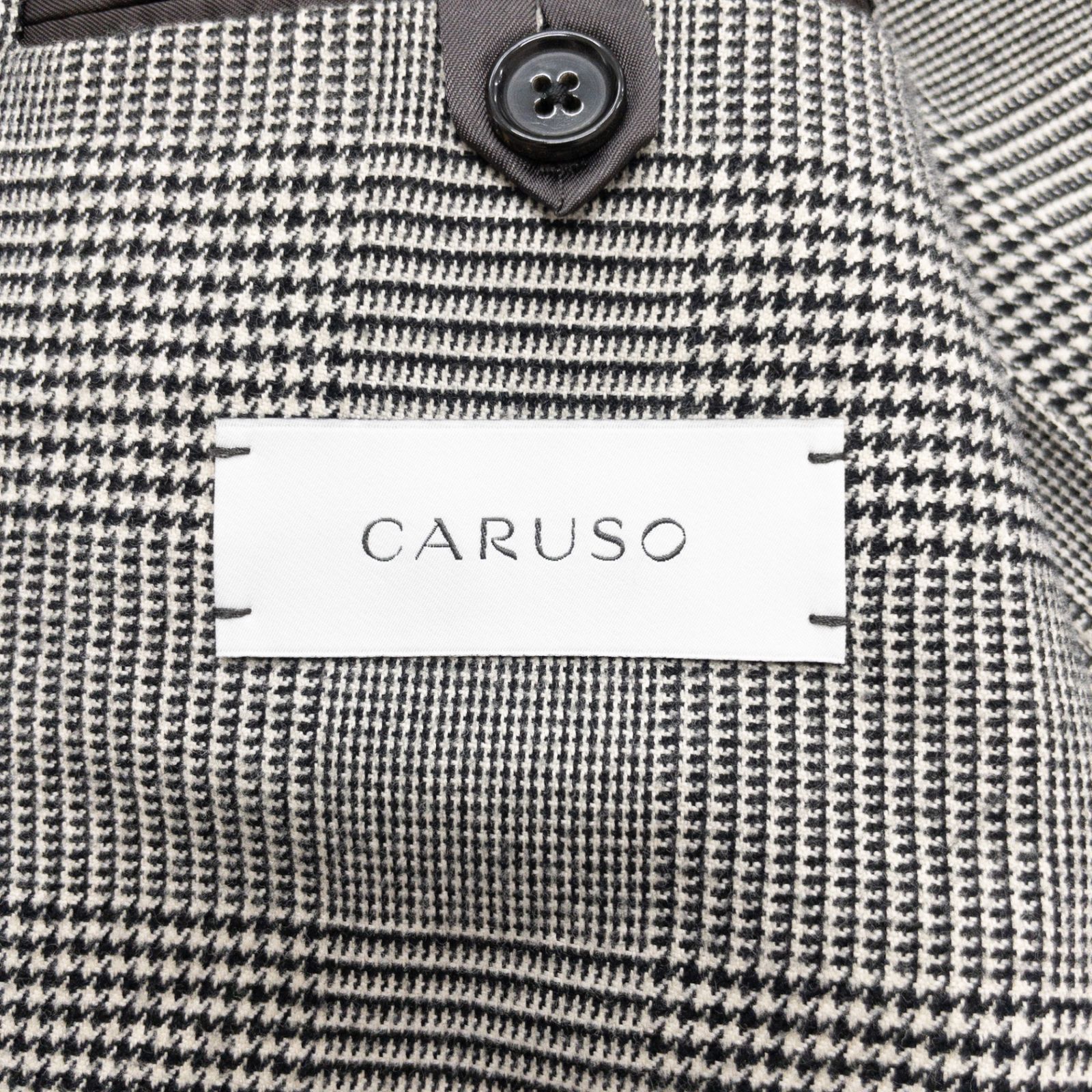 CARUSO カルーゾ テーラードジャケット グレンチェック チェック柄